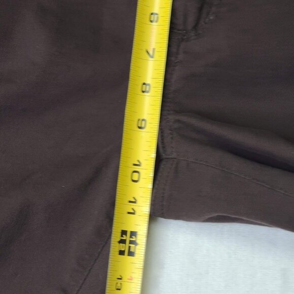 One 5 One Womens Size 12 Authentic Denim Brown Stretch Pants - Picture 10 of 12